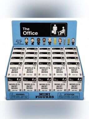 The Office Mini Figures Blind Box Lot of 18 NBC Series 1 Collectible Figures